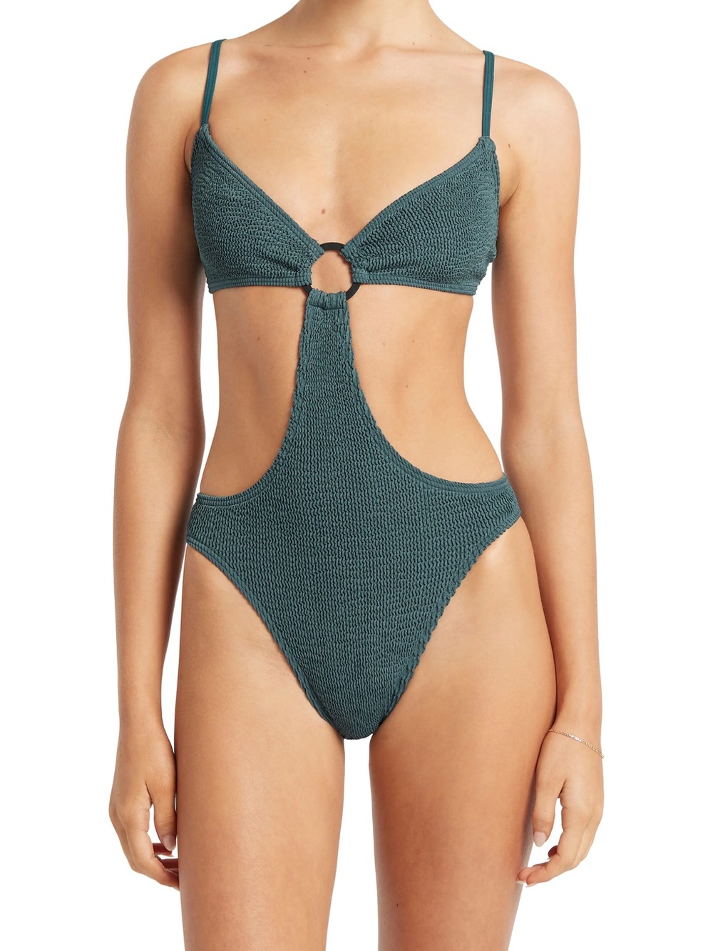 Bond-Eye Australia Halcyon Crinkle Ring Cabai One Piece Swim Suit blue onesize - Picture 2 of 12